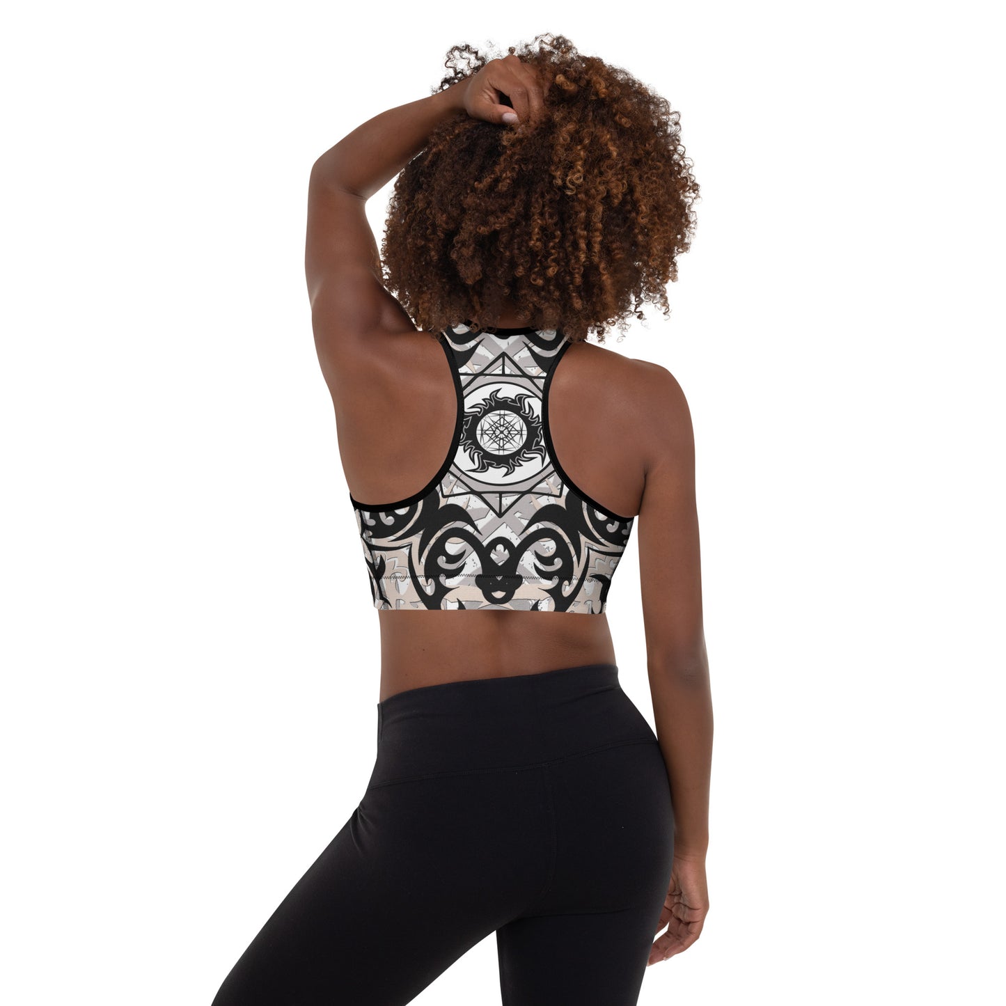 Tribal Perfume Padded Sports Bra