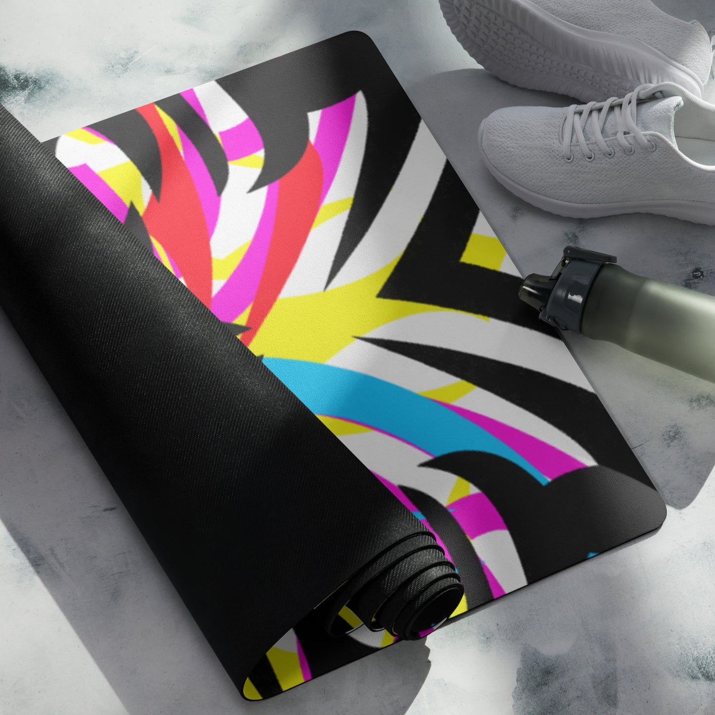 Tribal Colors Yoga Mat