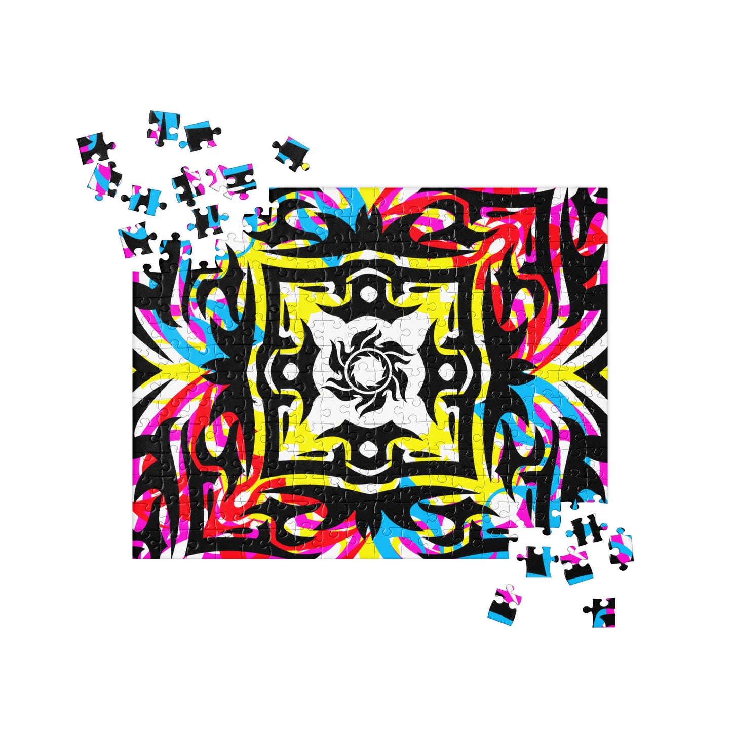 Tribal Colors Jigsaw puzzle