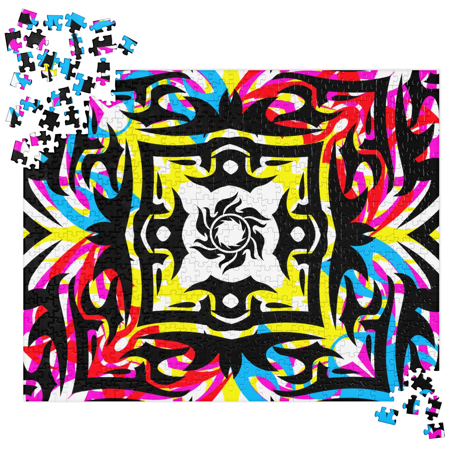 Tribal Colors Jigsaw puzzle